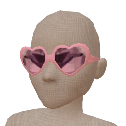 Cloud Nine Crystal Heart Glasses