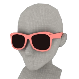 Female Wayfarer Sunglasses - Pink