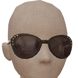 Ikon Embellished Gold Dot Sunglasses