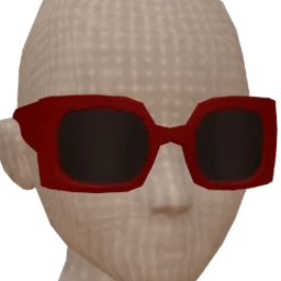 Ikon Elite Red Plastic Glasses