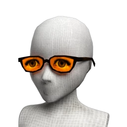 False Eye Glasses (for Female)