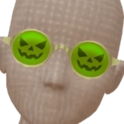 Delirious Green Pumpkin Glasses