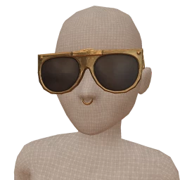 Drop Science Shay Gold Galore Sunglasses