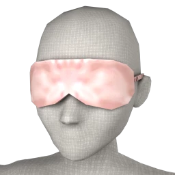 Palermo Satin Flamingo Eye Mask