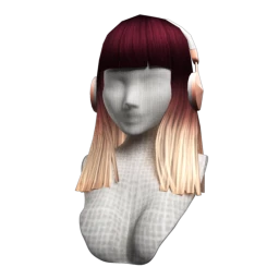 The Ines with Rose Gold Pearl Headphones