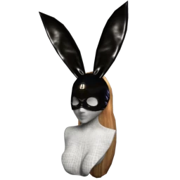 Cosmos Dangerous Bunny Mask - Blonde