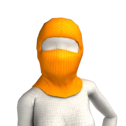 Cosmos It's Getting Colder Ski Mask (Orange)