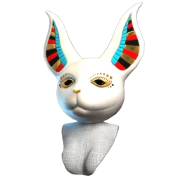 Ancient Egyptian Cat Head