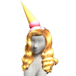 Dropped Ice Cream Hat