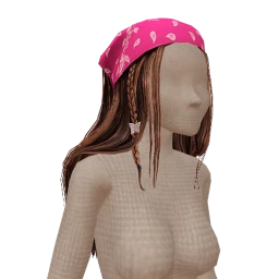 The Aralyn - Pink Head Scarf