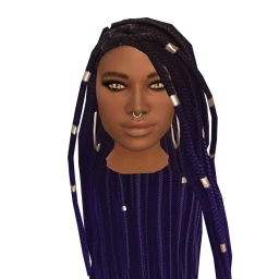 Nadia's Halloween Hair