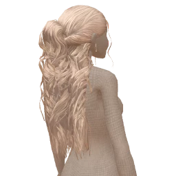 The Saffron Cascade - Silver Blonde 