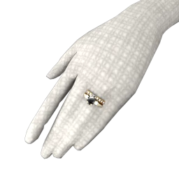 Bijouterie Indefinable Black Diamond Rings