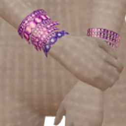 Ikon Elite Purple Chain Bracelet