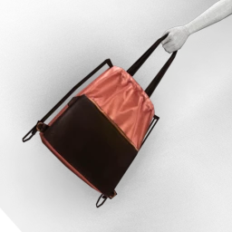 Bionic Rose Gold Colour Block Bag