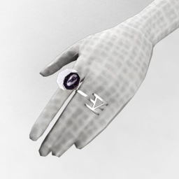 Bonearrow Silver Moon, Goldstone Shadow Ring