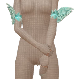 Cloud Nine Angelic Feathered Shoulder Wings