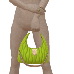 Cloud Nine Green Brat Girl Chain Bag