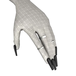 Cloud Nine Superstar Nail & Ring Set (Black)