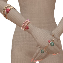 Cloud Nine Long Nails And Diamond Bracelet