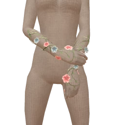 Cosmos Multicoloured Blossom Band Bracelet