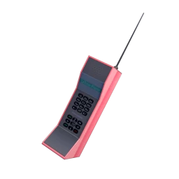 Chunky Retro Phone (Pink)