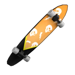 Cruz Lightning Skulls Skateboard