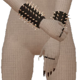 Delirious Multi Spike Cuffs