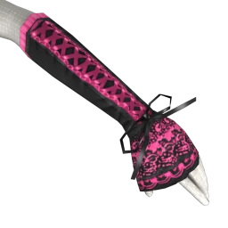 Delirious Harajuku Corset Gloves (Pink)