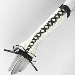 Haunted Beauty Lace-Up Gloves