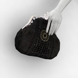 Victorian Rhinestone Encrusted Purse