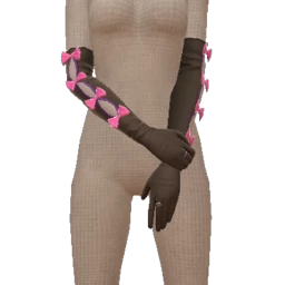 Dolly Bop Bow Gloves