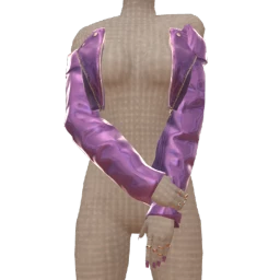 Drop Science Plum Splash Leather Jacket