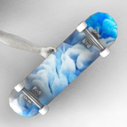 Decked Out Skateboard - Smokey
