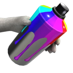 Drop Science Spray Paint Can