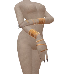 Bijouterie Deepwater Gold Bracelets, Rings And Matching Nails