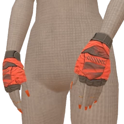 Drop Science Urban Orange Skater Gloves