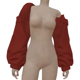 Drop Science Burgundy Loose Fit Cropped Hoodie