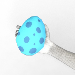 Decorated Easter Egg in Hand