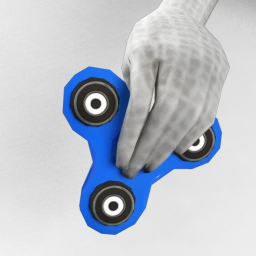 Fidget Spinner (For Female) - Blue