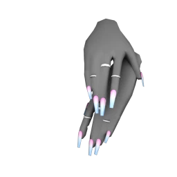 Flawless Pink Fade Nails