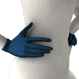 Foal Simple Gloves (Blue)