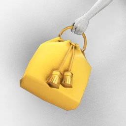 Foal Sunflower Yellow Drawstring Bag