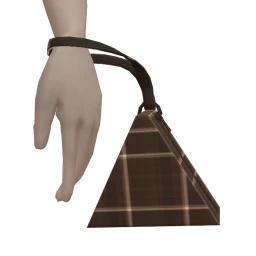 Front Row Fancy Pyramid Handbag