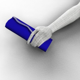 Front Row Chic Clutch - Blue