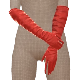 Front Row Red Noir Gloves 