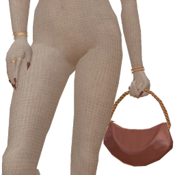 Front Row Coffee Swirl Mini Handbag