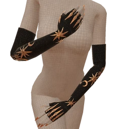 Ikon Elite Velvet Starnight Gloves