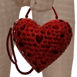 Ikon Elite Red Diamond Heart Bag