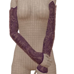 Ikon Elite Black Lace Vesper Sleeves